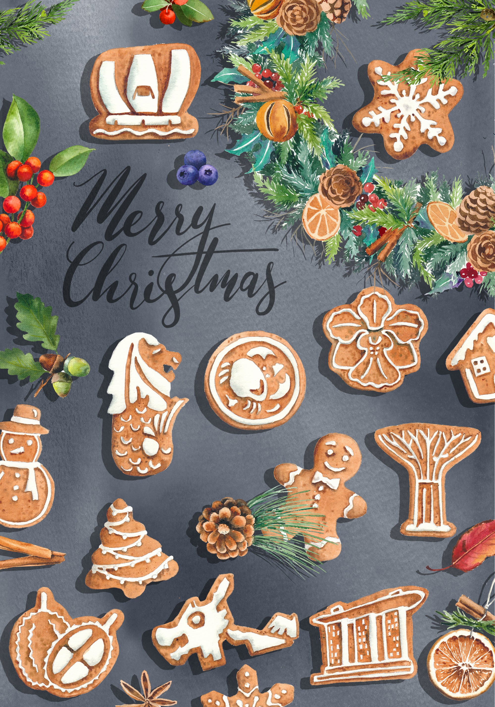 Gingerbread Man Oven Mittens