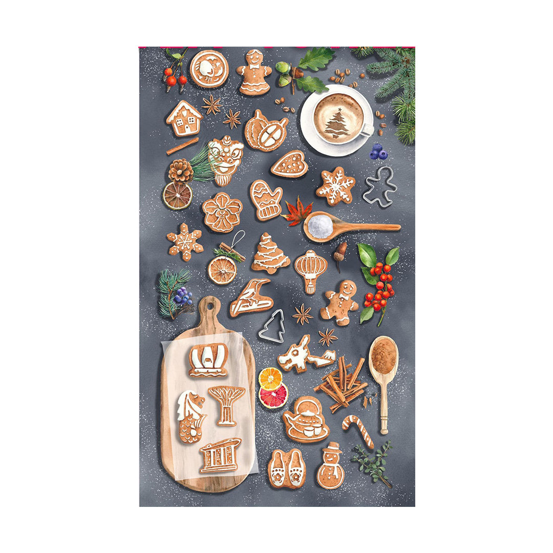 Gingerbread Man Tea Towel