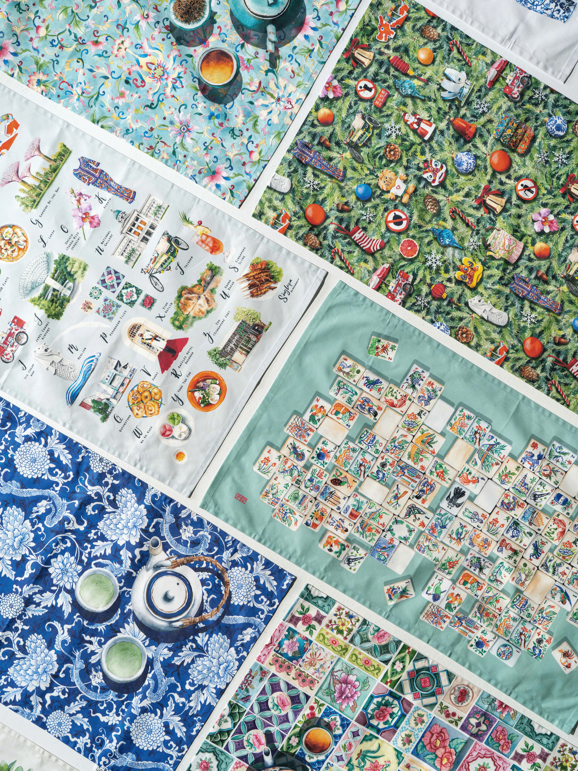 Gingerbread Man Tea Towel