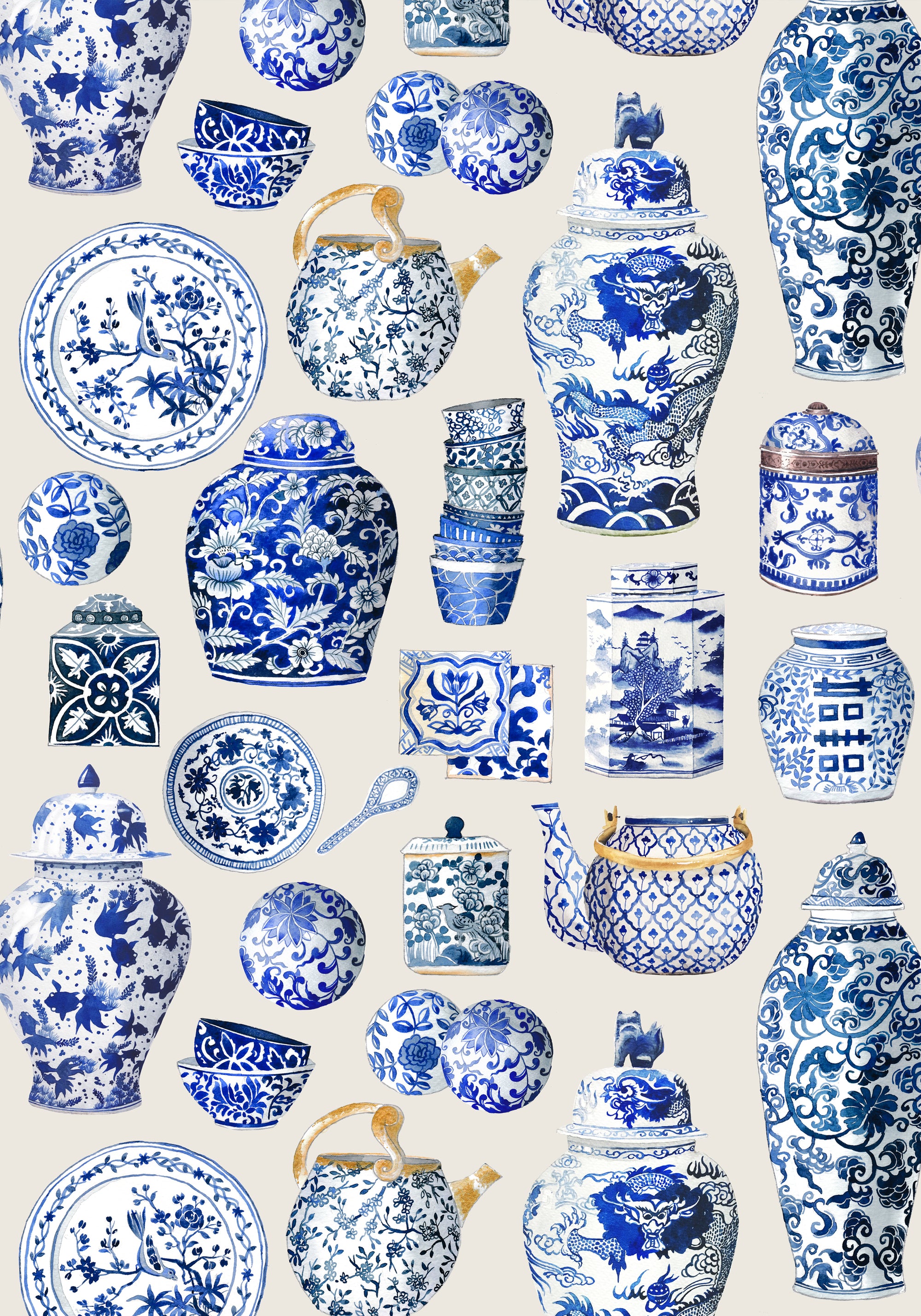 Yellow Porcelain Oven Mittens