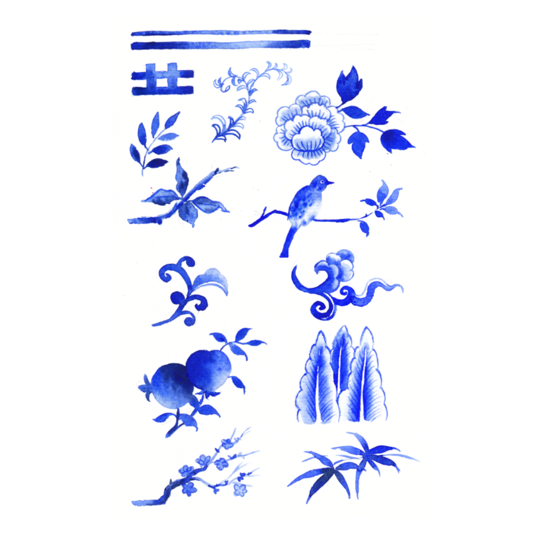 Porcelain Stencils (A4 Size)
