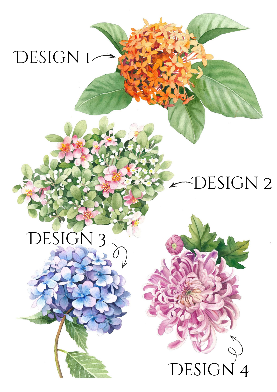 Festive Watercolour Classes: The Depth in Flowers Edition