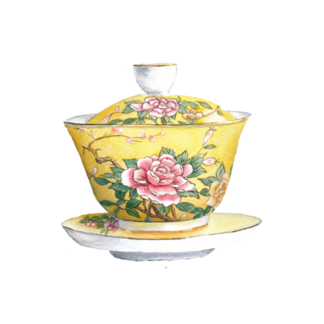 Peranakan Teapot Stencils (A4 Size)