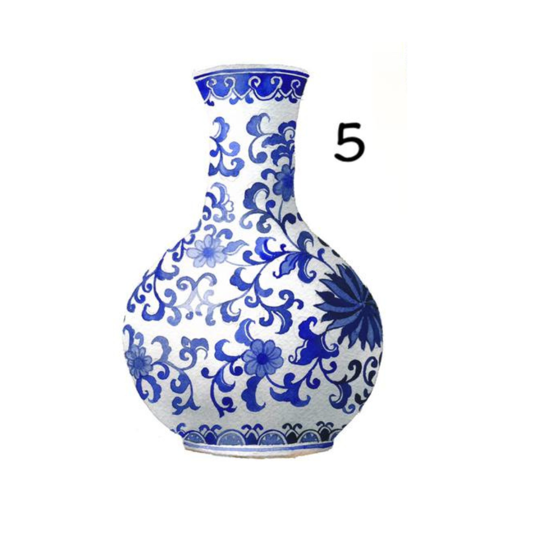 Blue Porcelain Watercolour Class