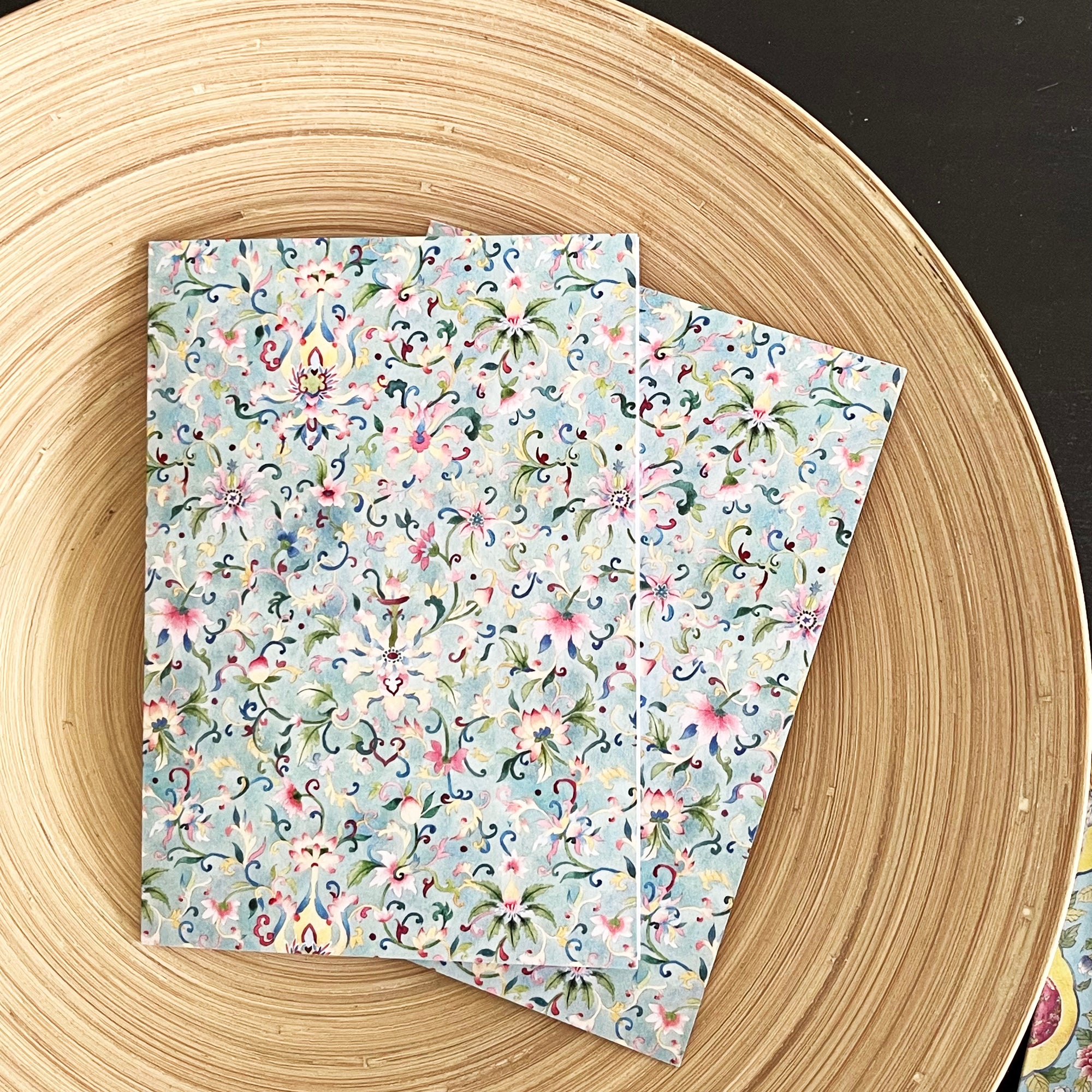 Chinese Floral Greeting Card