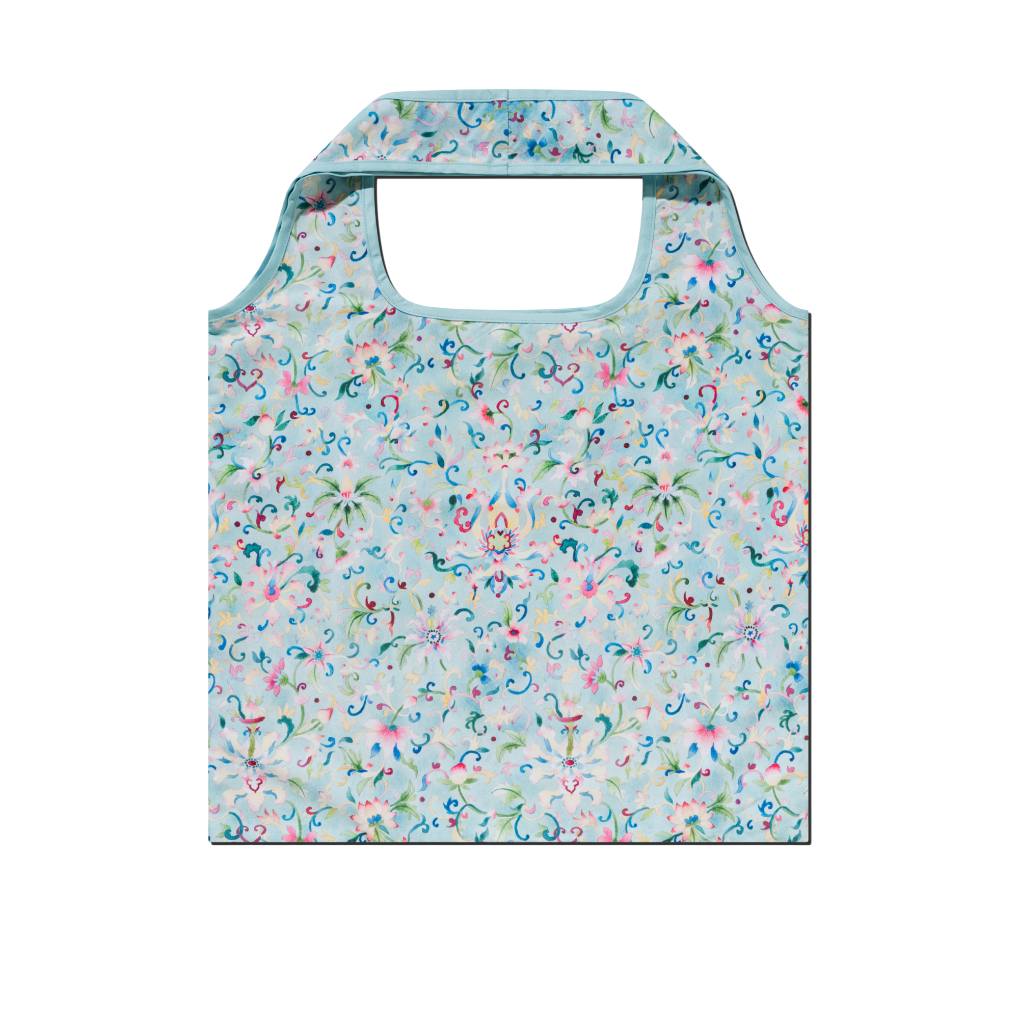 Chinese Floral Shopping Bag