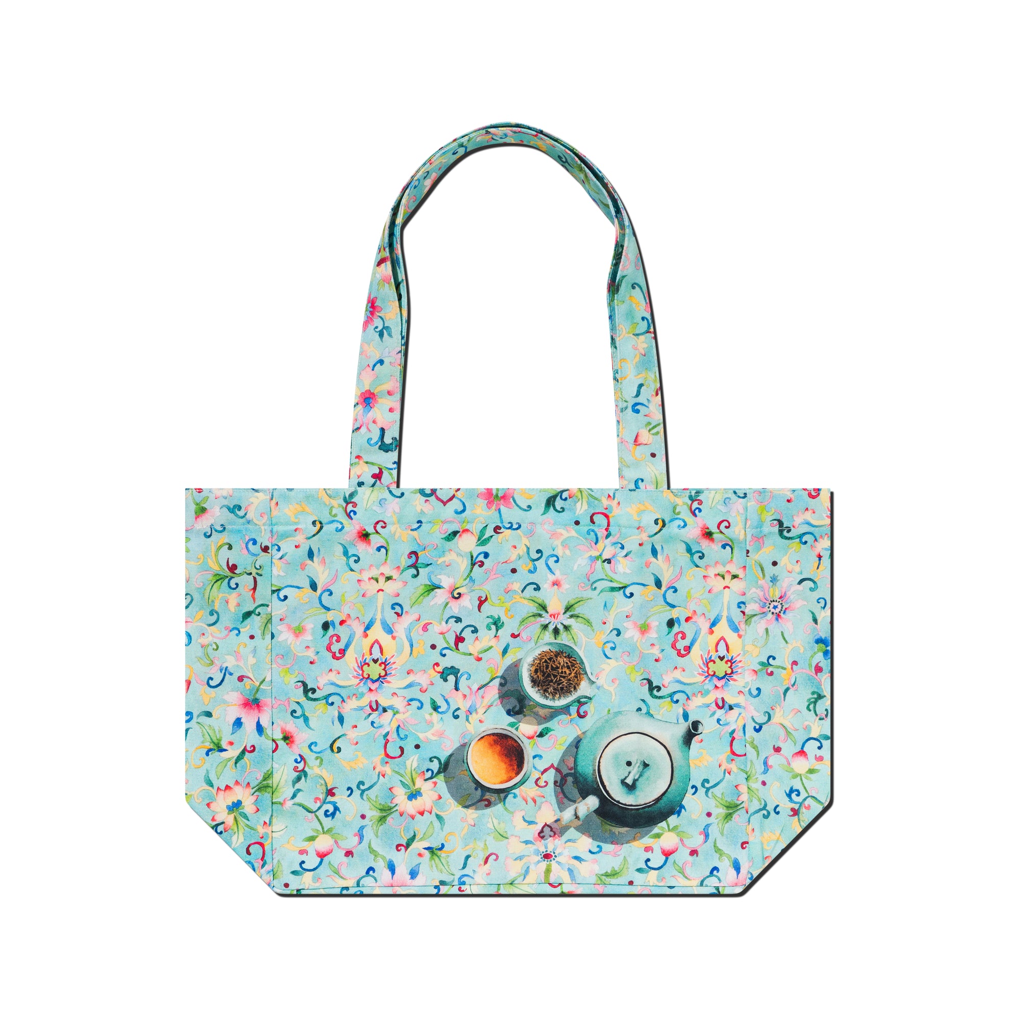 Chinese Floral Tote Bag