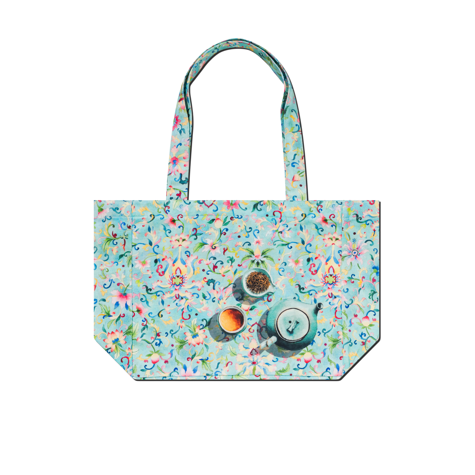 Chinese Floral Tote Bag