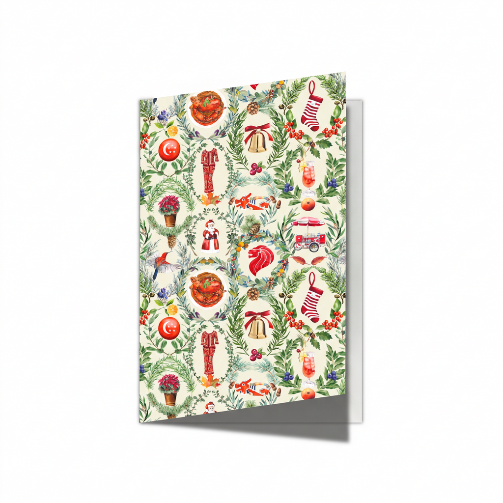 Christmas Icon Greeting Card