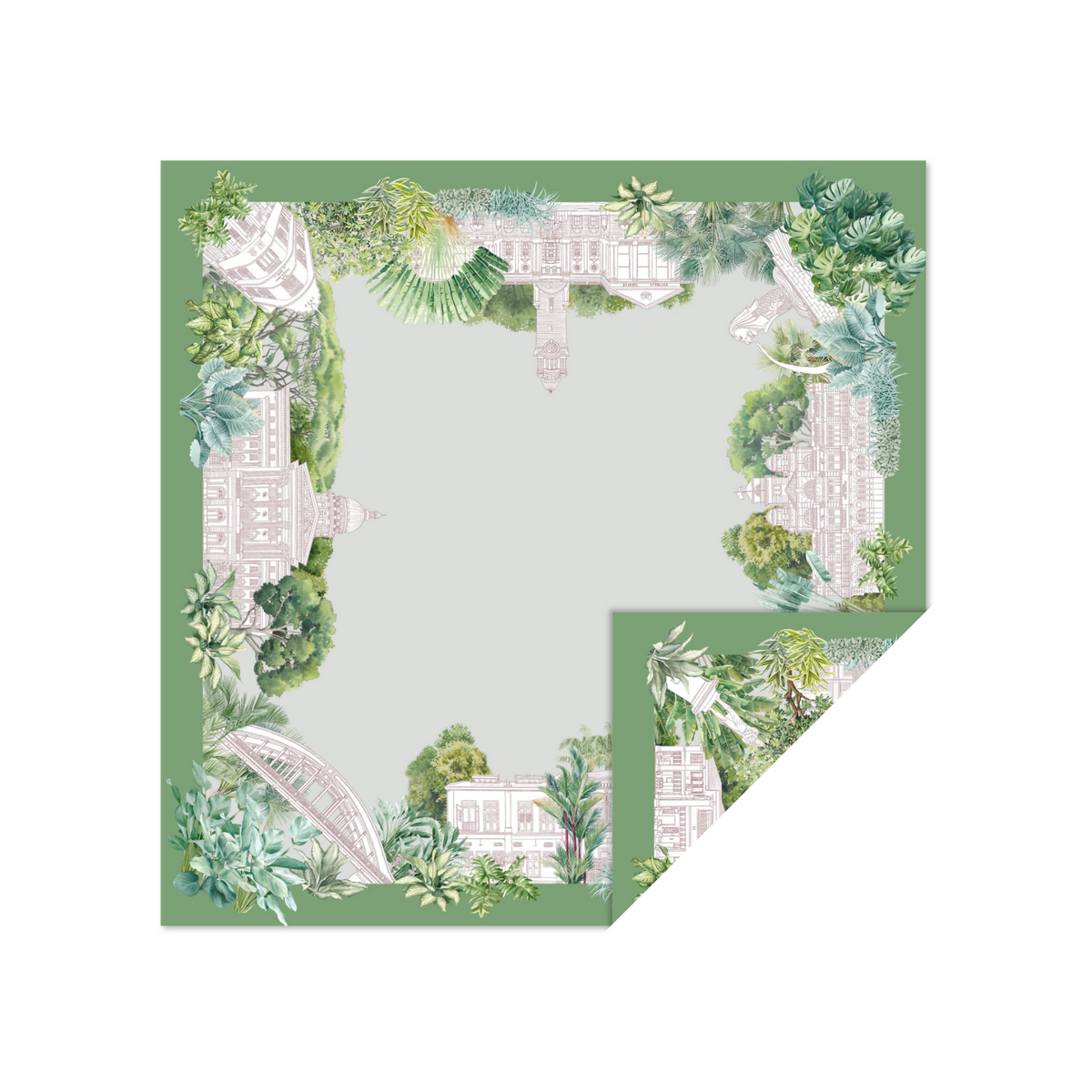 Garden City Double-Sided Scarf