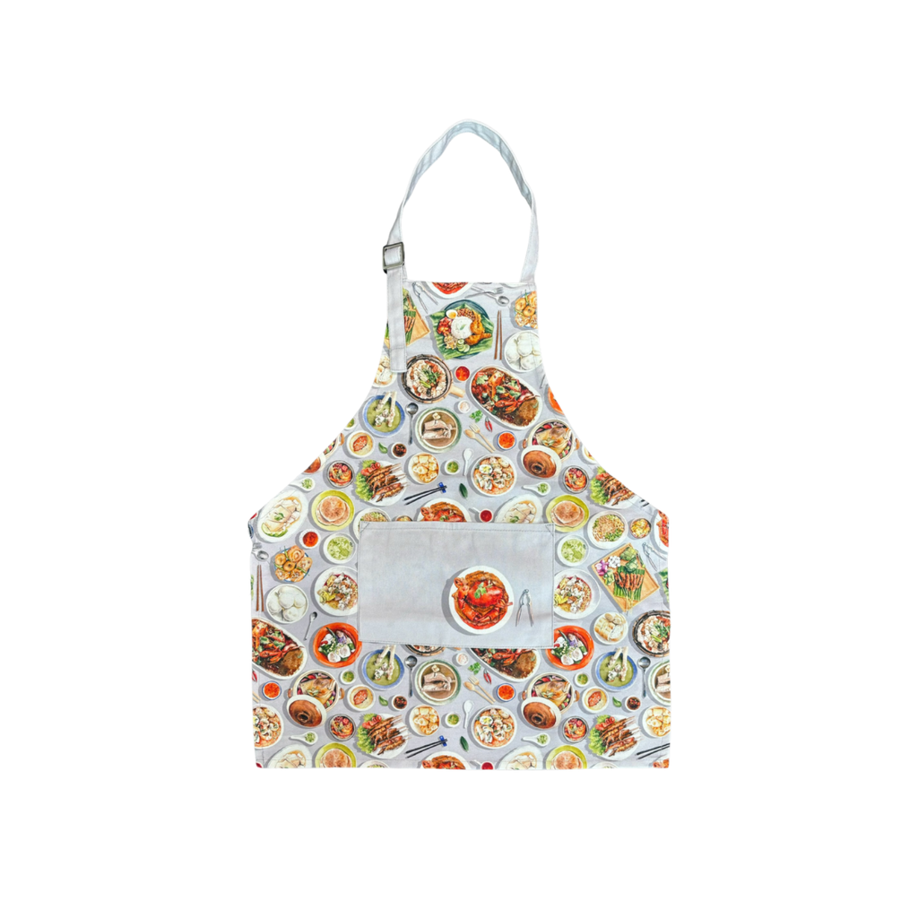 Singapore Hawker Food Children Apron