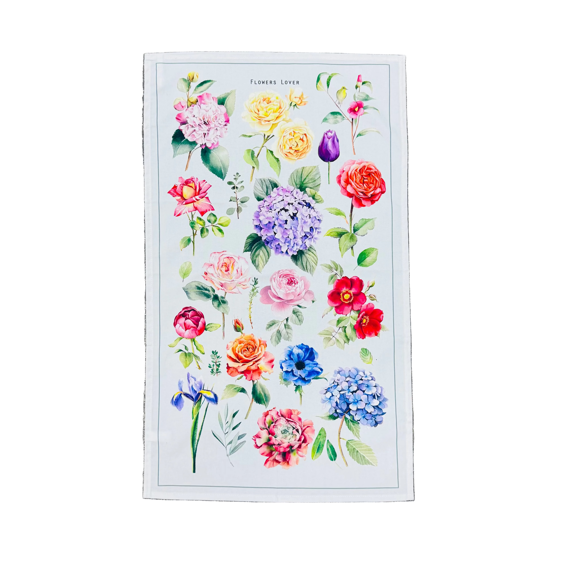 Flowers Lover Tea Towel