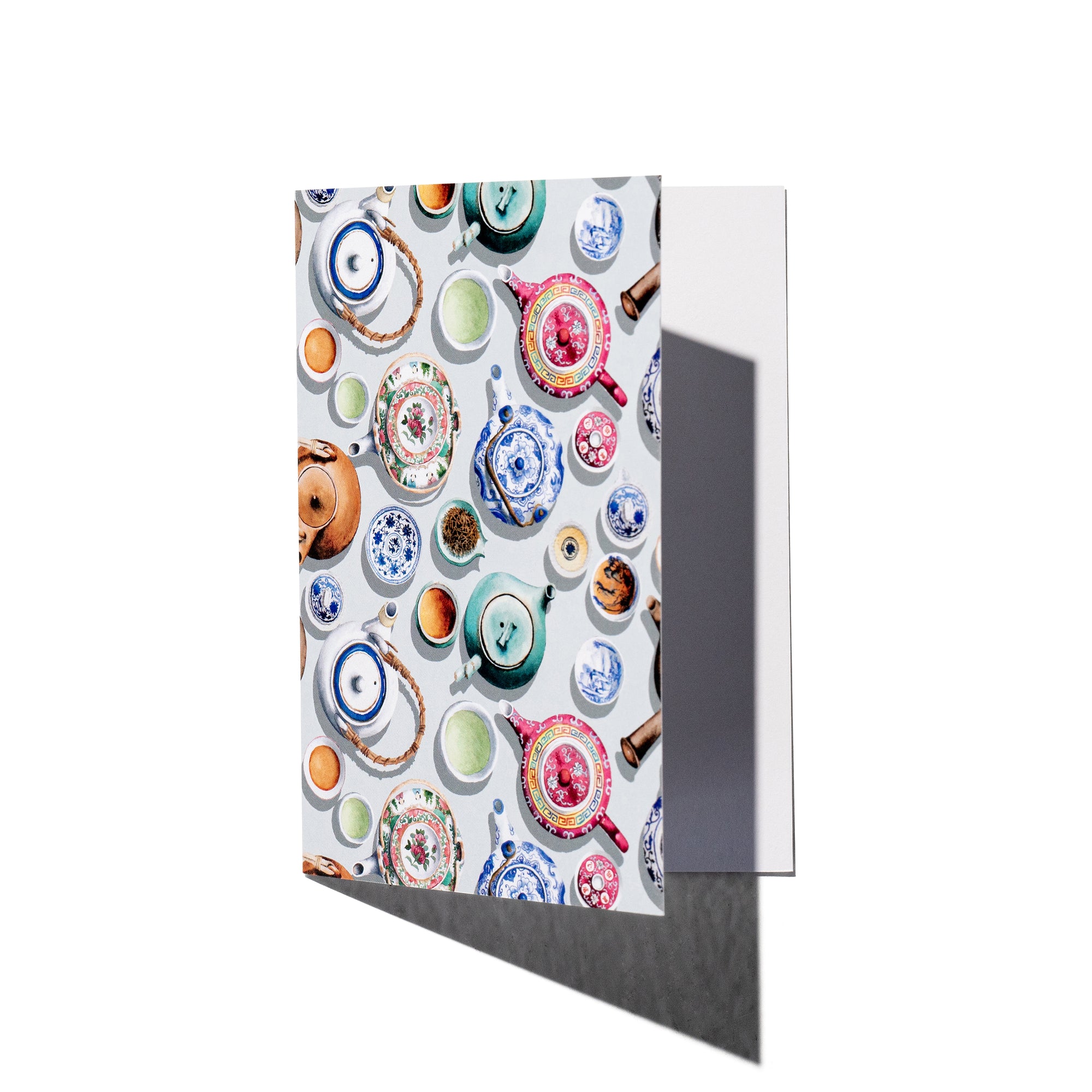 Chinese Teapots Greeting Card