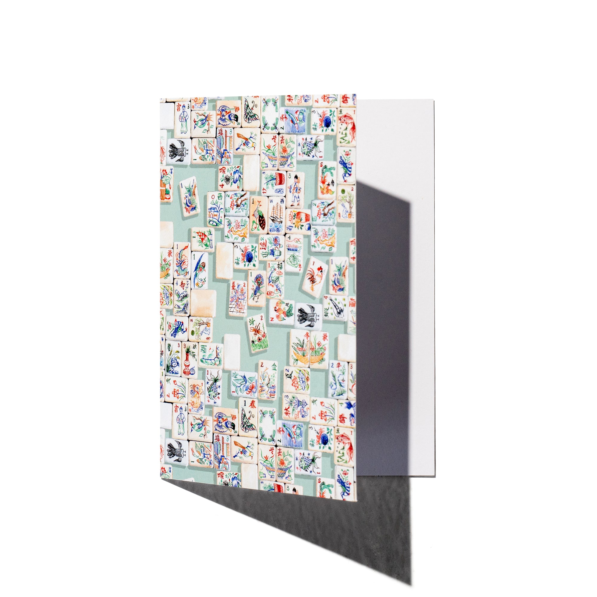 Mahjong Greeting Card
