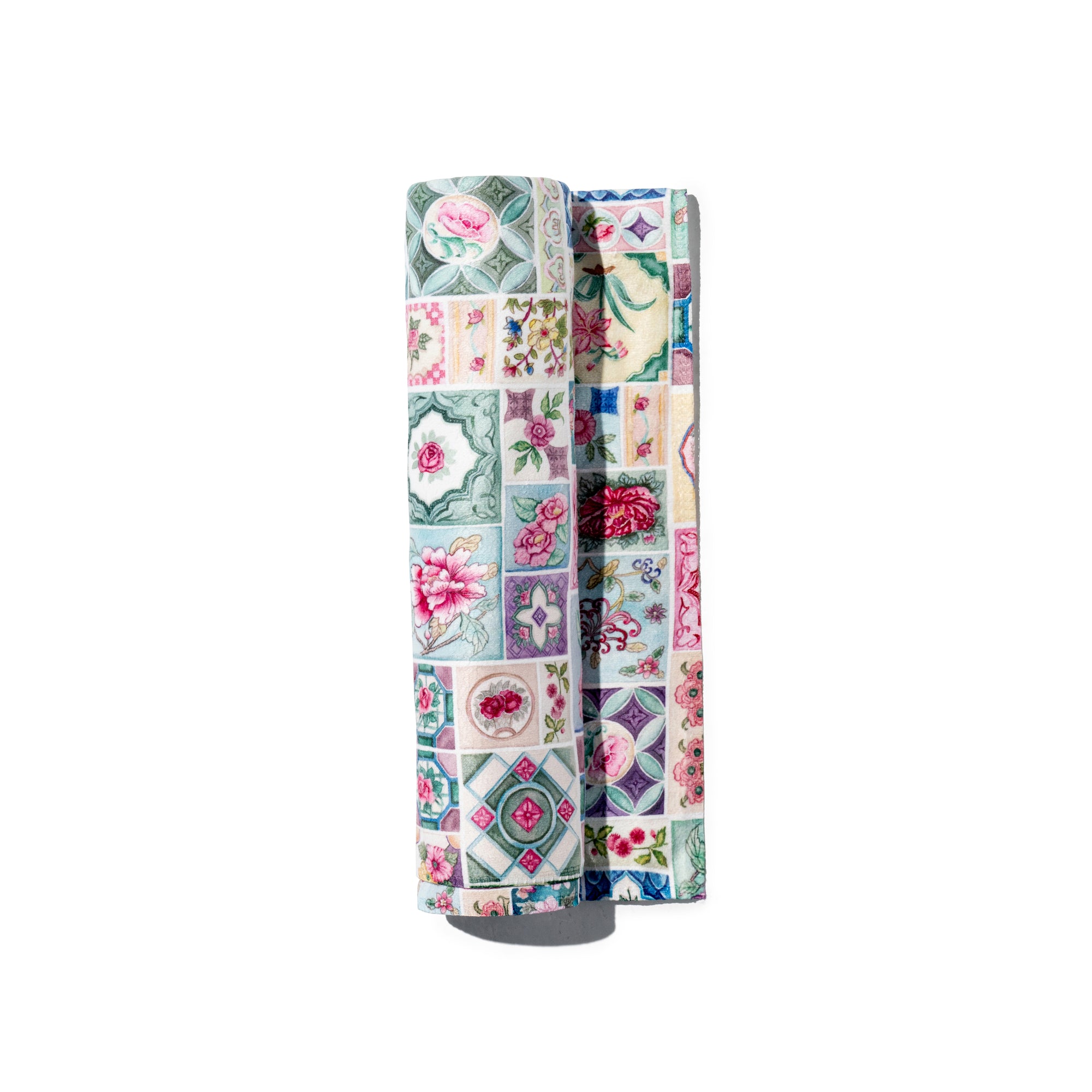 Peranakan Tiles Baby Towel