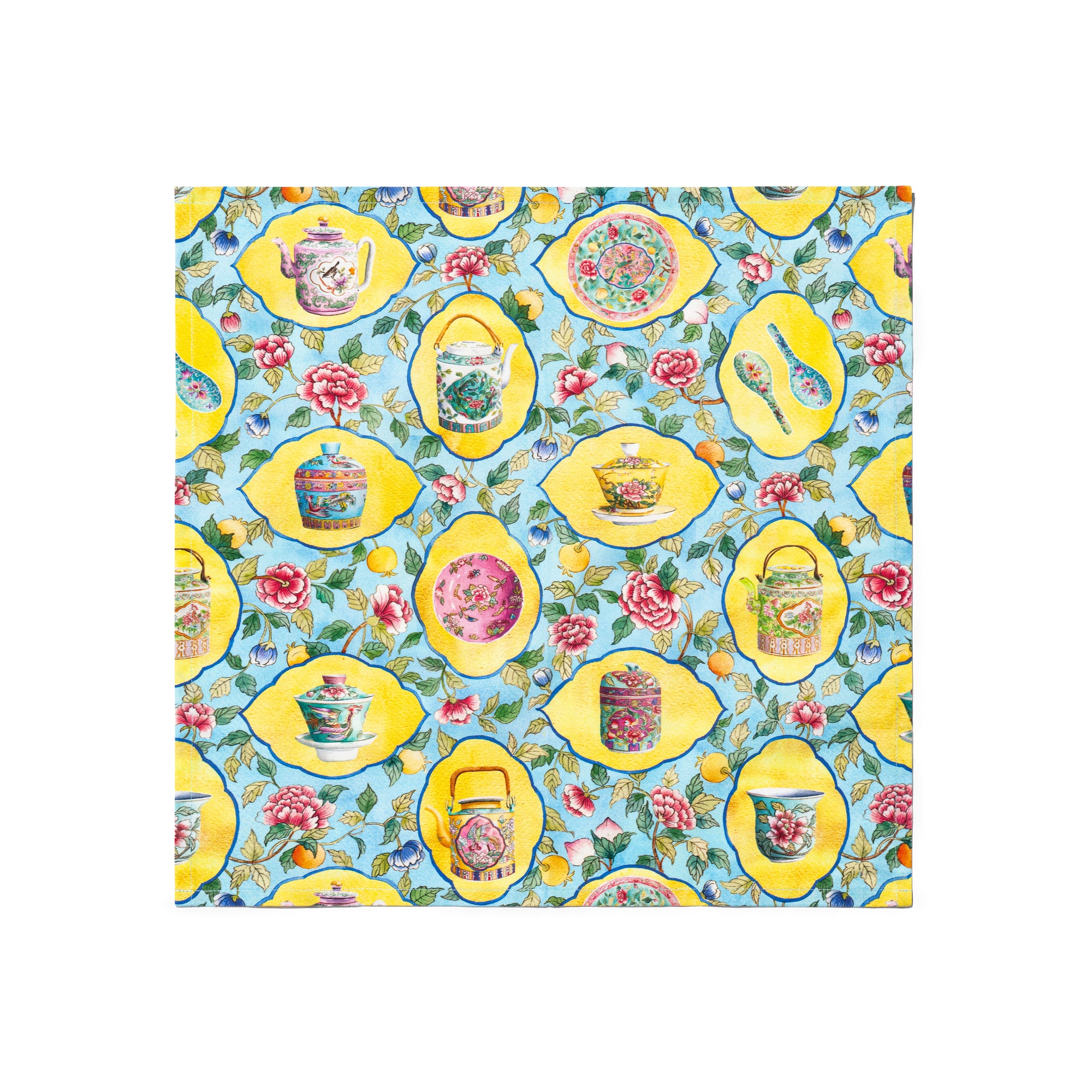 Peranakan Porcelain with Frames Napkin