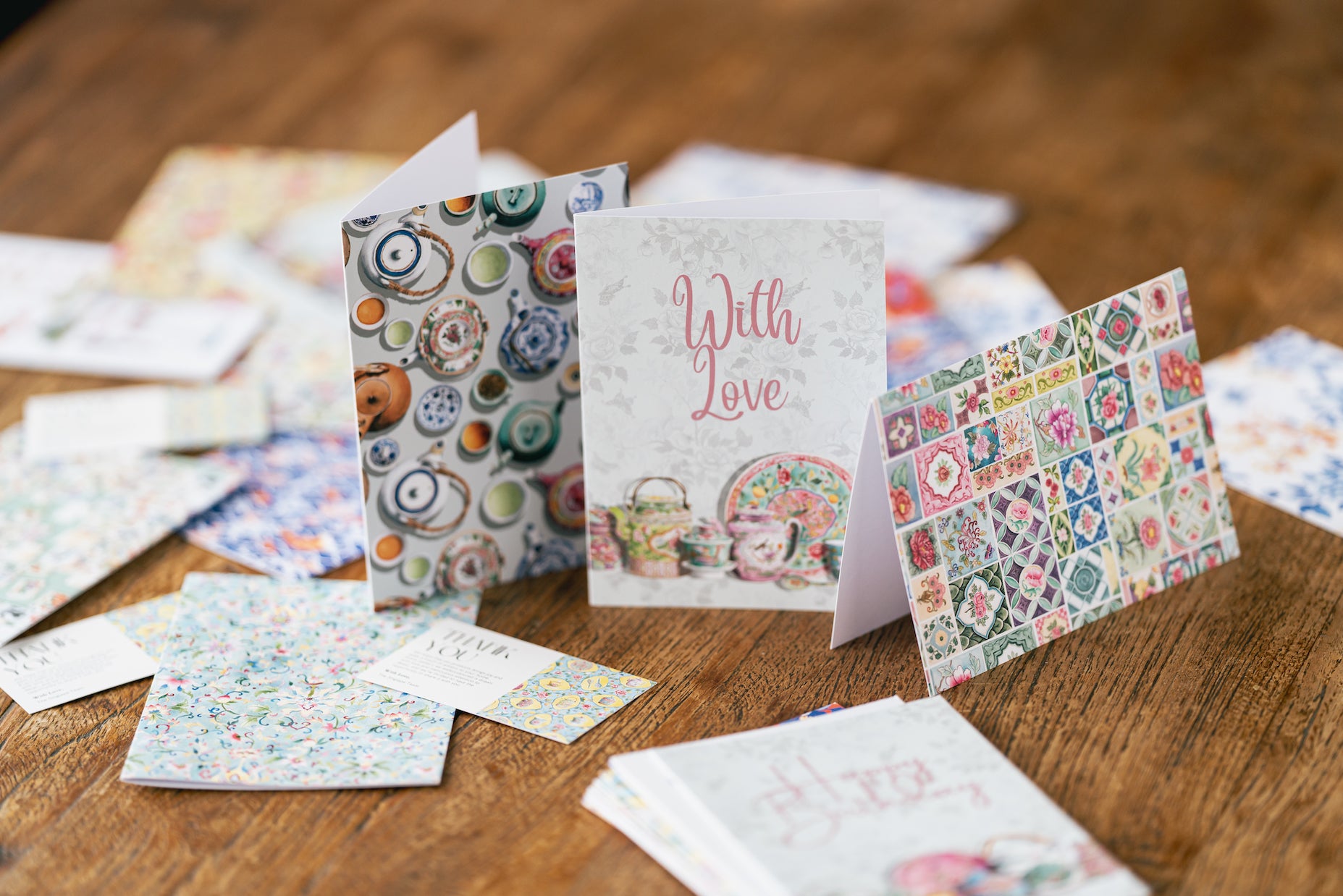 Bird & Butterfly Greeting Card