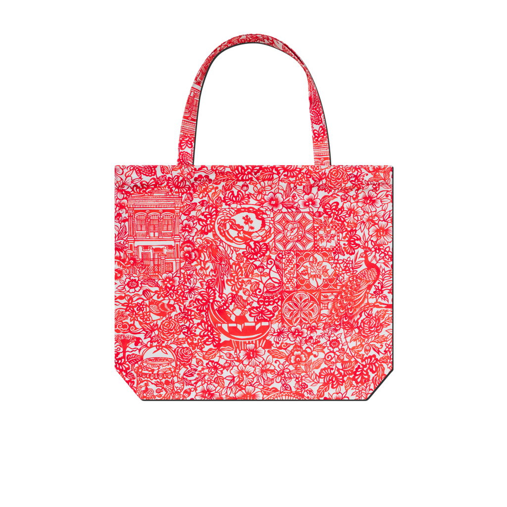 Singapore Papercut Tote Bag