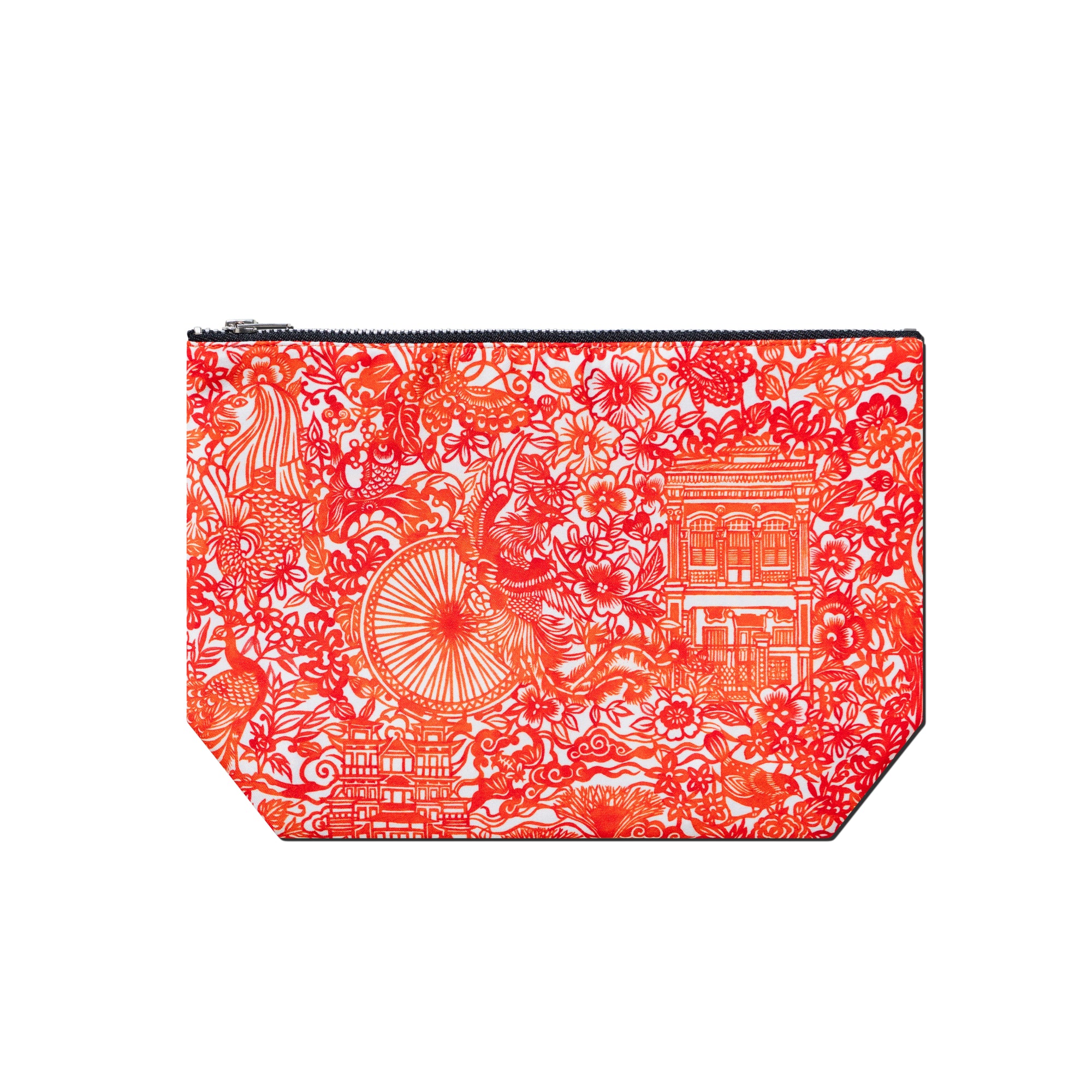 Singapore Papercut Pouch