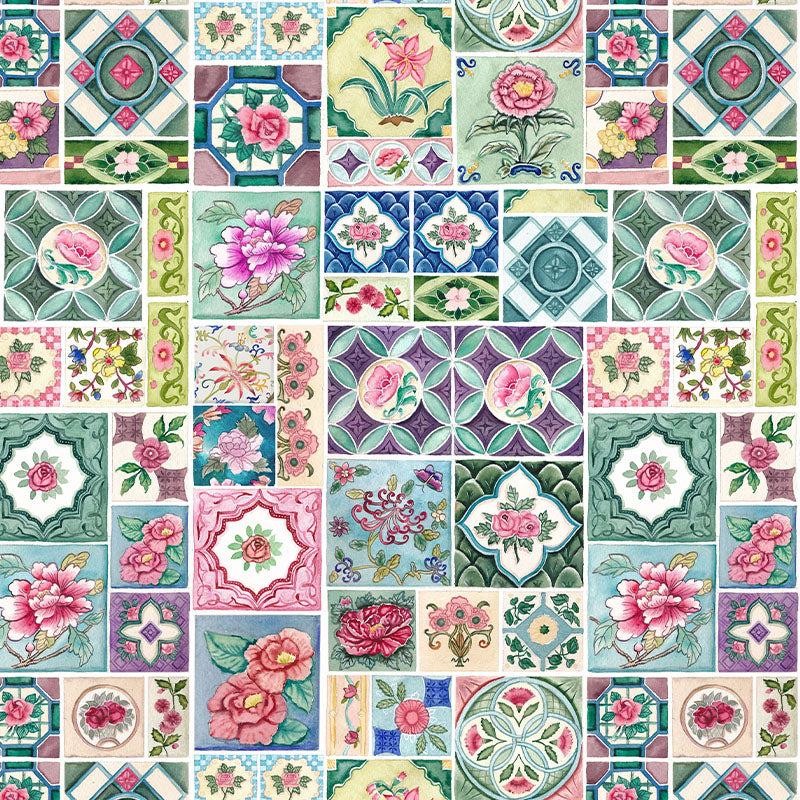 Peranakan Tiles Table Runners – Singlapa