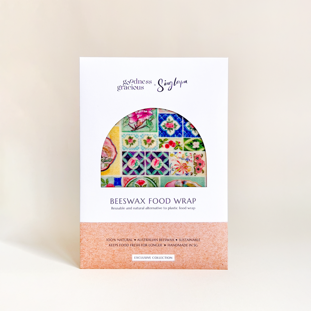 Peranakan Tiles Beeswax Wraps