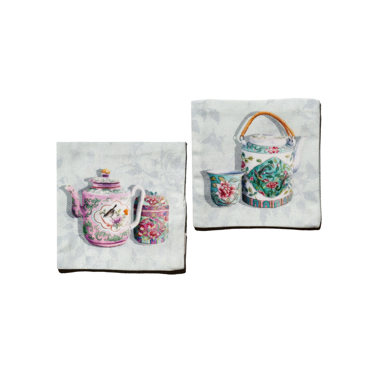 Peranakan Porcelain Coasters (Set of 2)