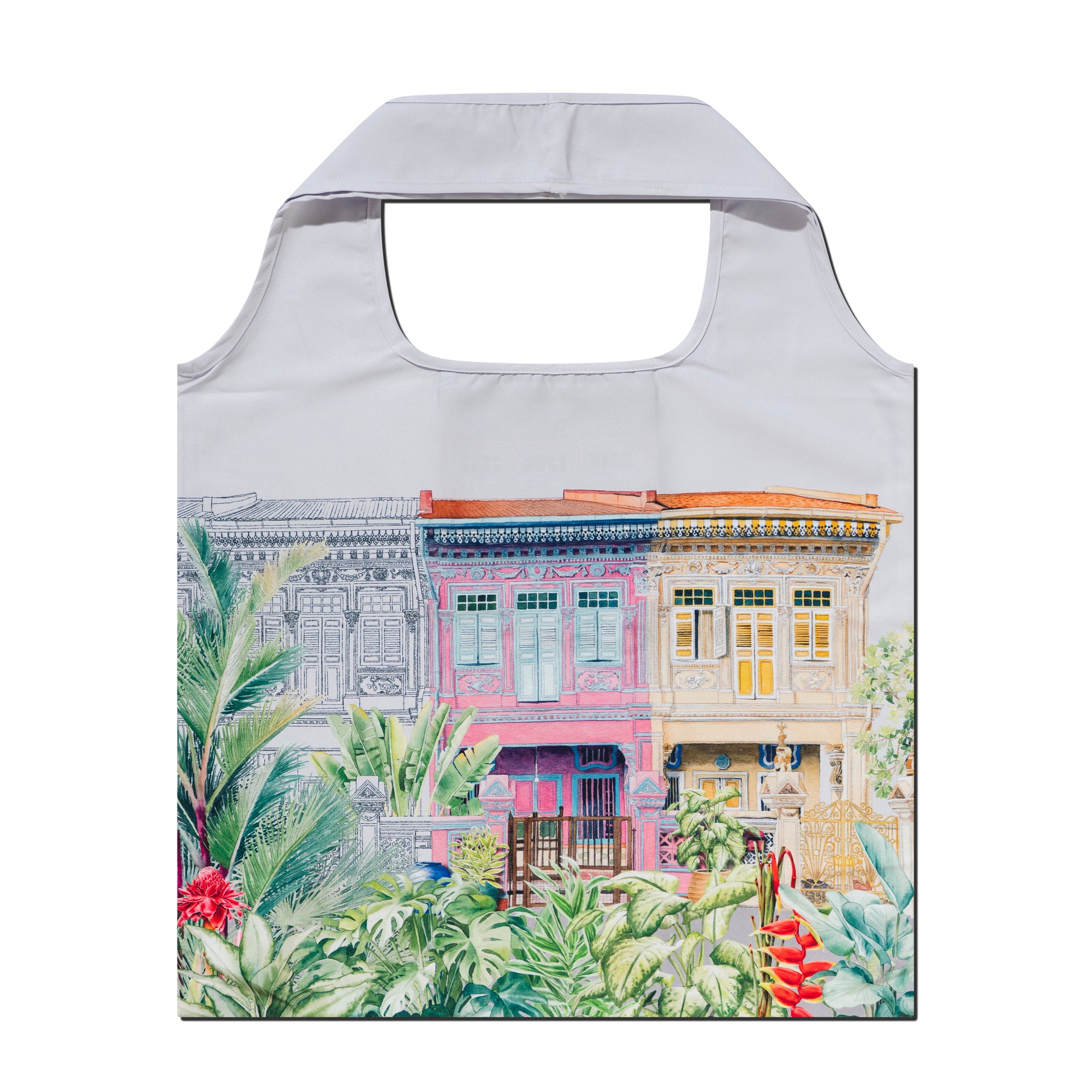 Peranakan Shophouse Shopping Bag