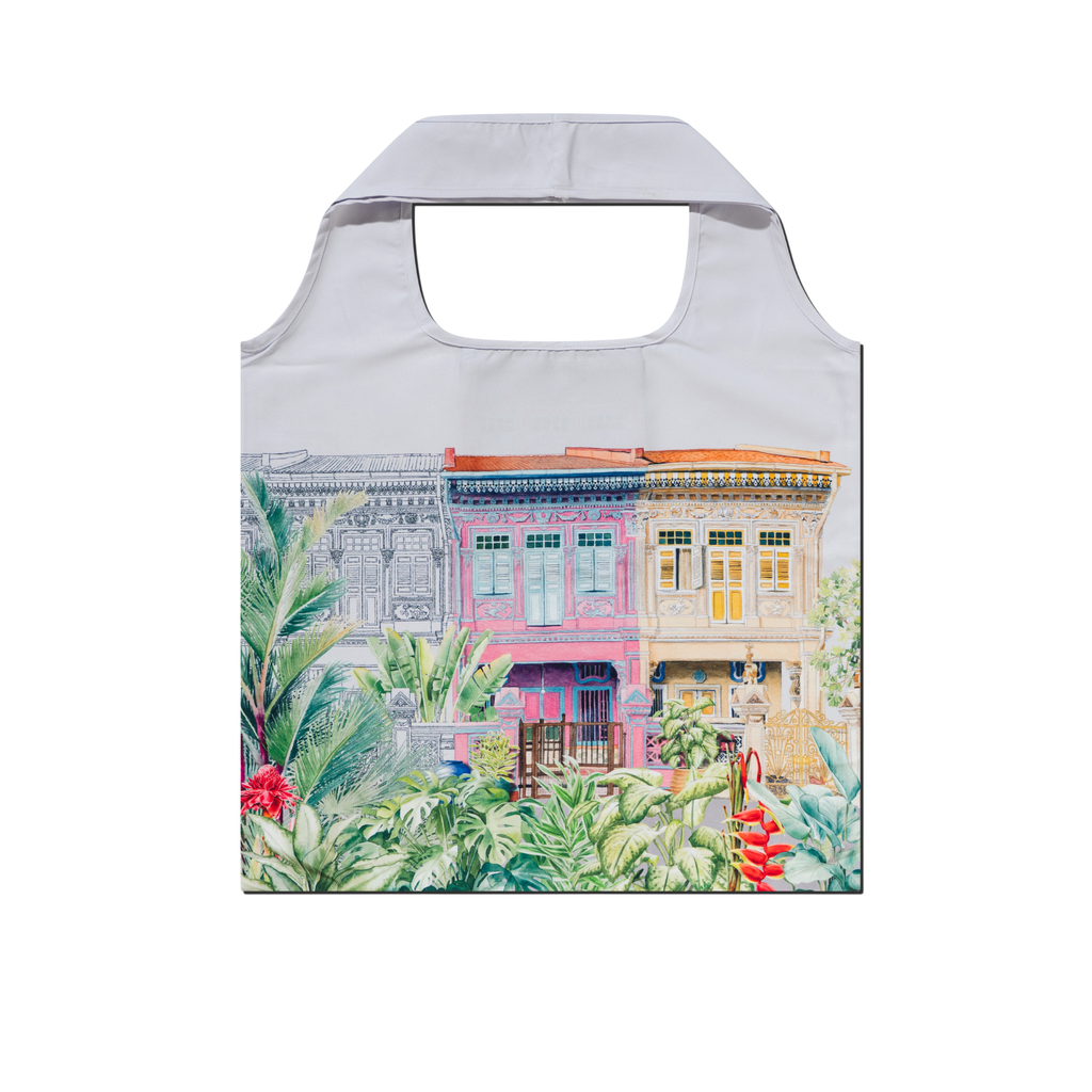Peranakan Shophouse Shopping Bag