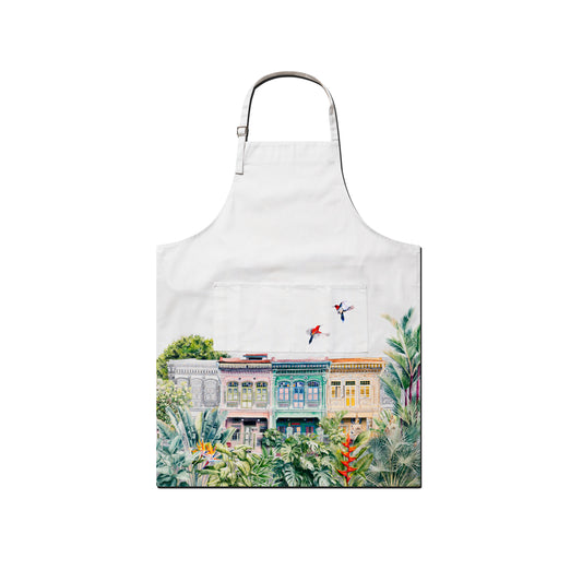 Peranakan Shophouses Apron