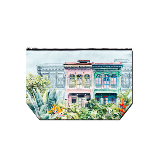 Peranakan Shophouses Pouch