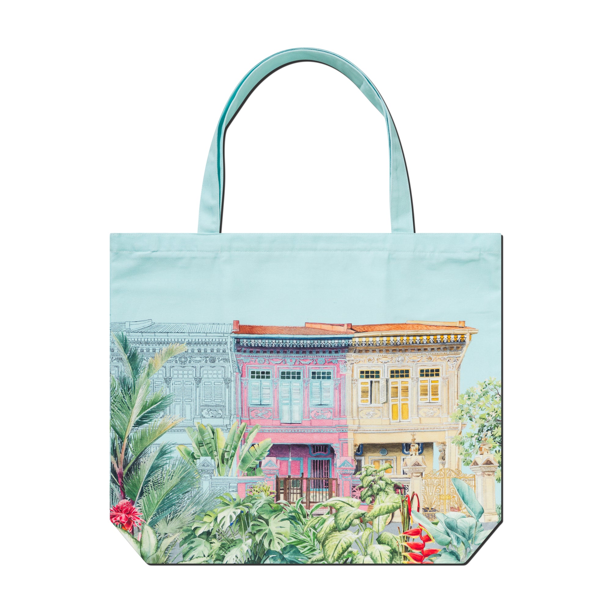 Peranakan Shophouse Tote Bag