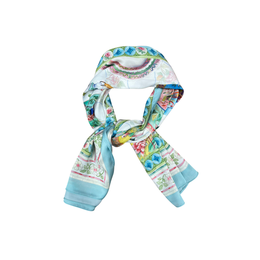 Peranakan Porcelain Scarf