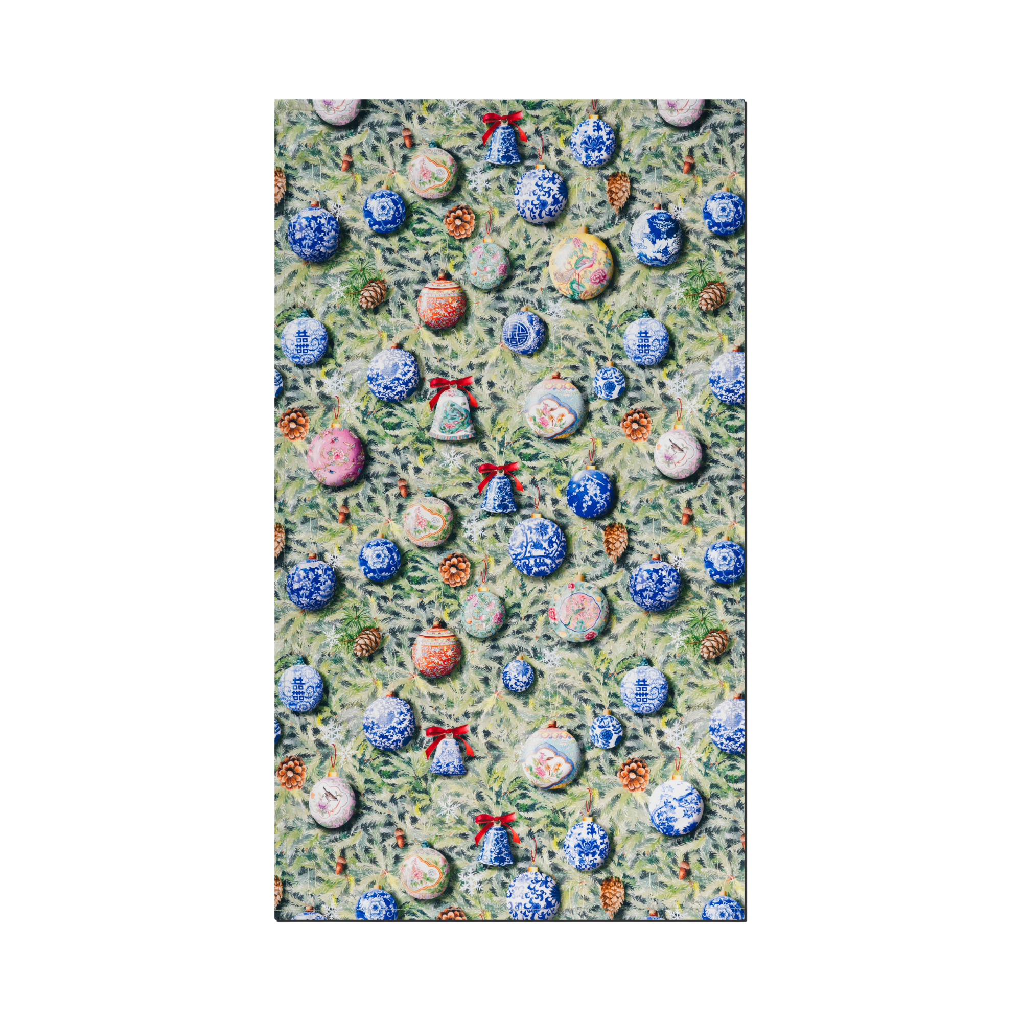 Peranakan Ornaments Tea Towel