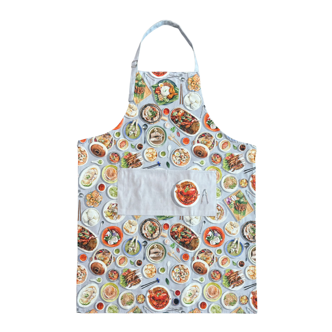Singapore Hawker Food Apron