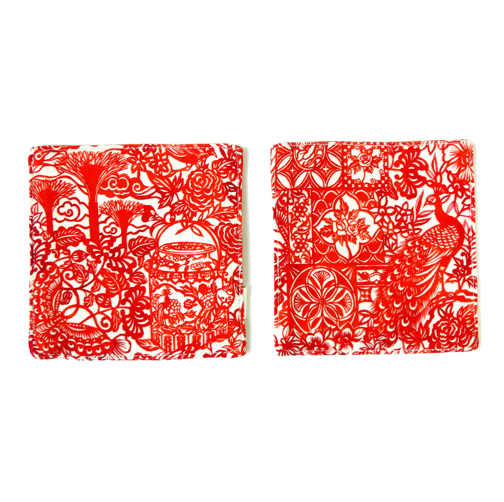 Singapore Paper Cut Coaster (Set of 2)