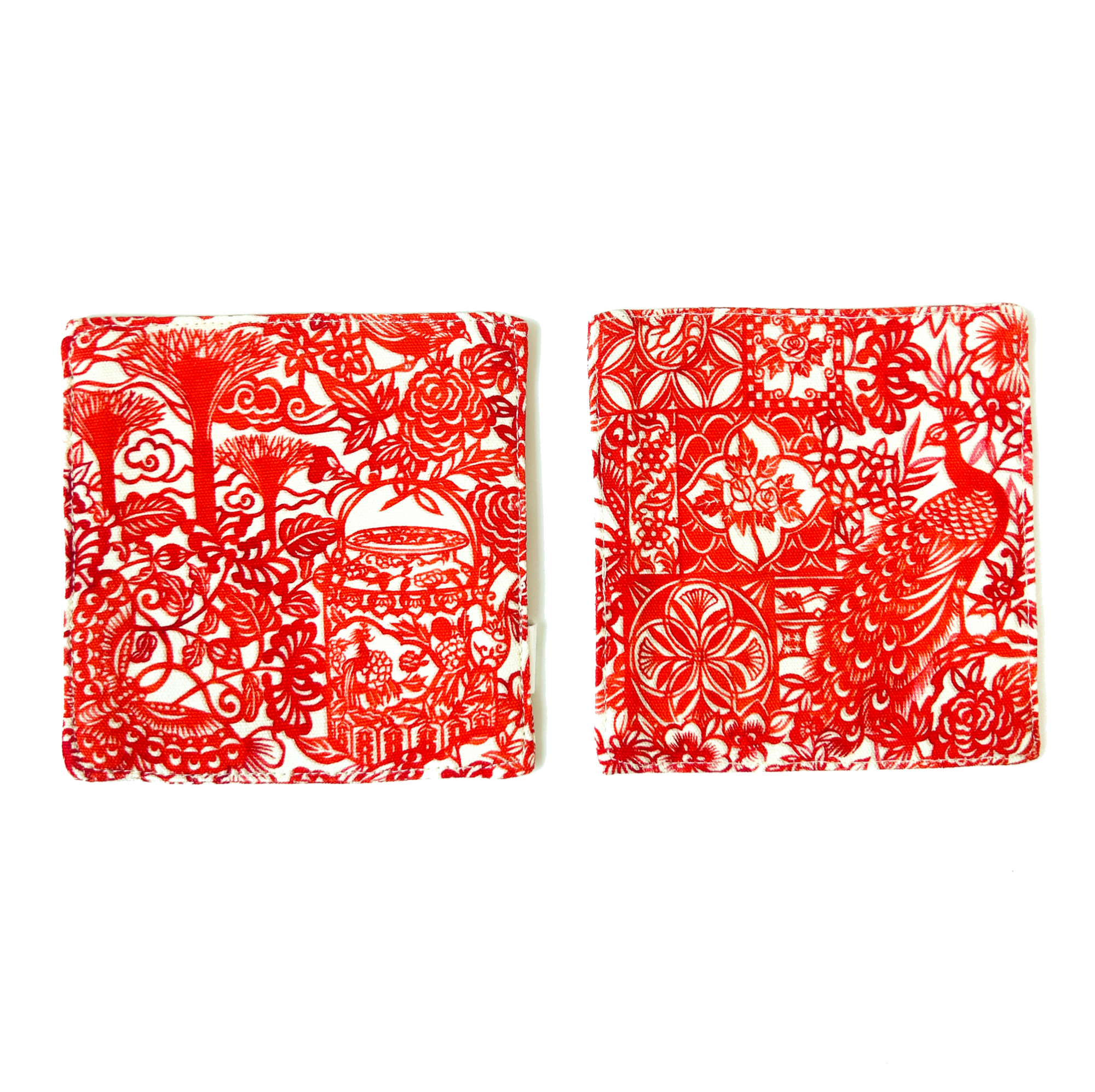 Singapore Paper Cut Coaster (Set of 2)