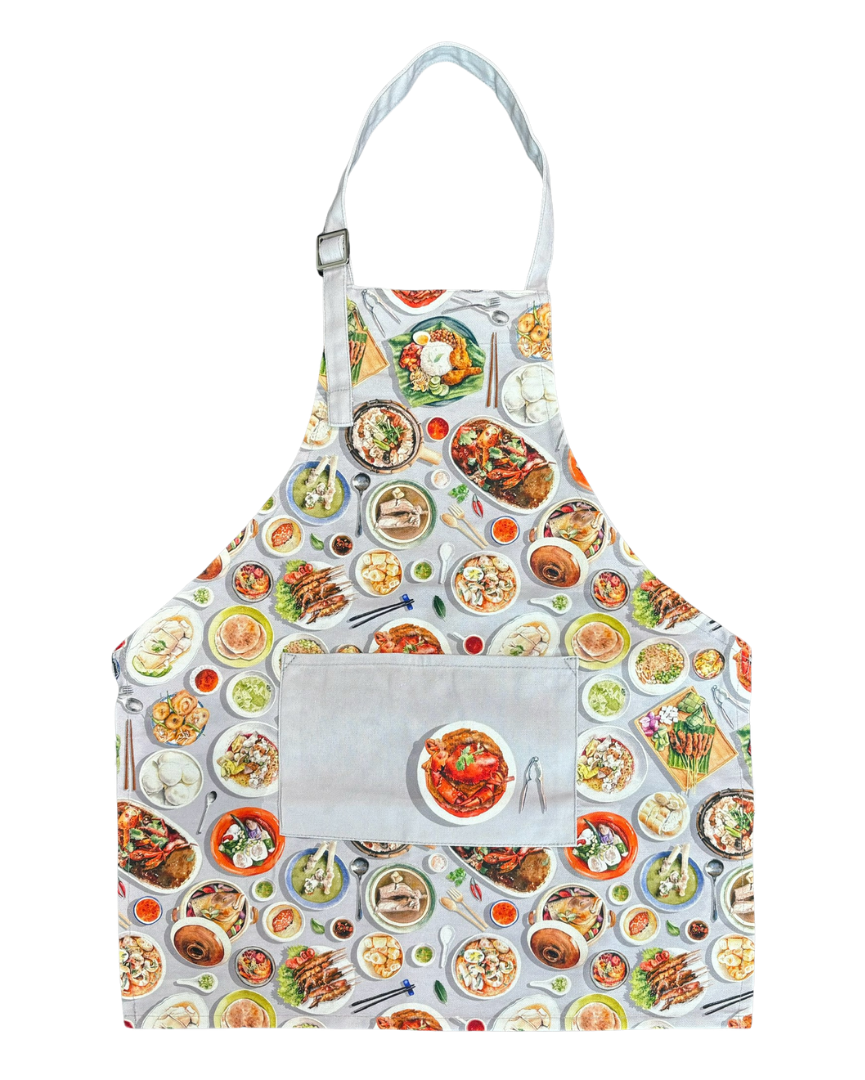 Singapore Hawker Food Children Apron