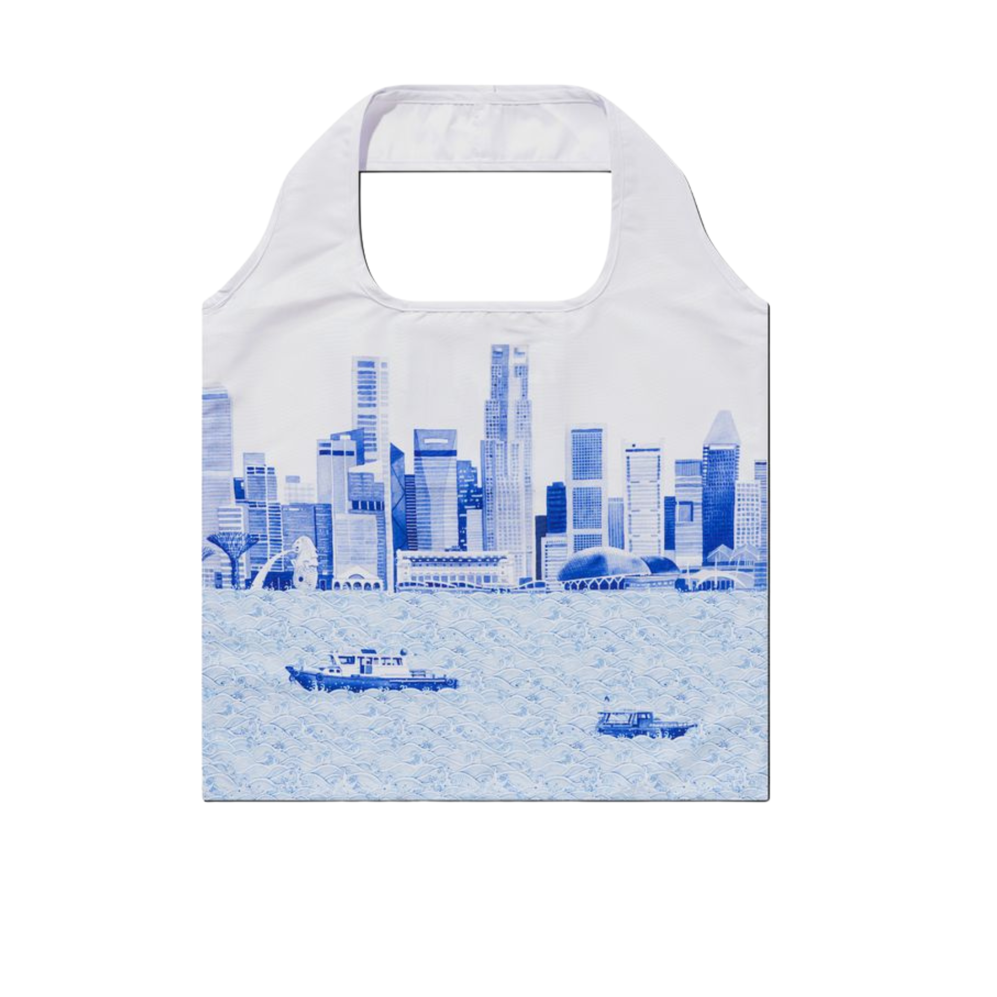 Singapore Skyline Shopping Bag