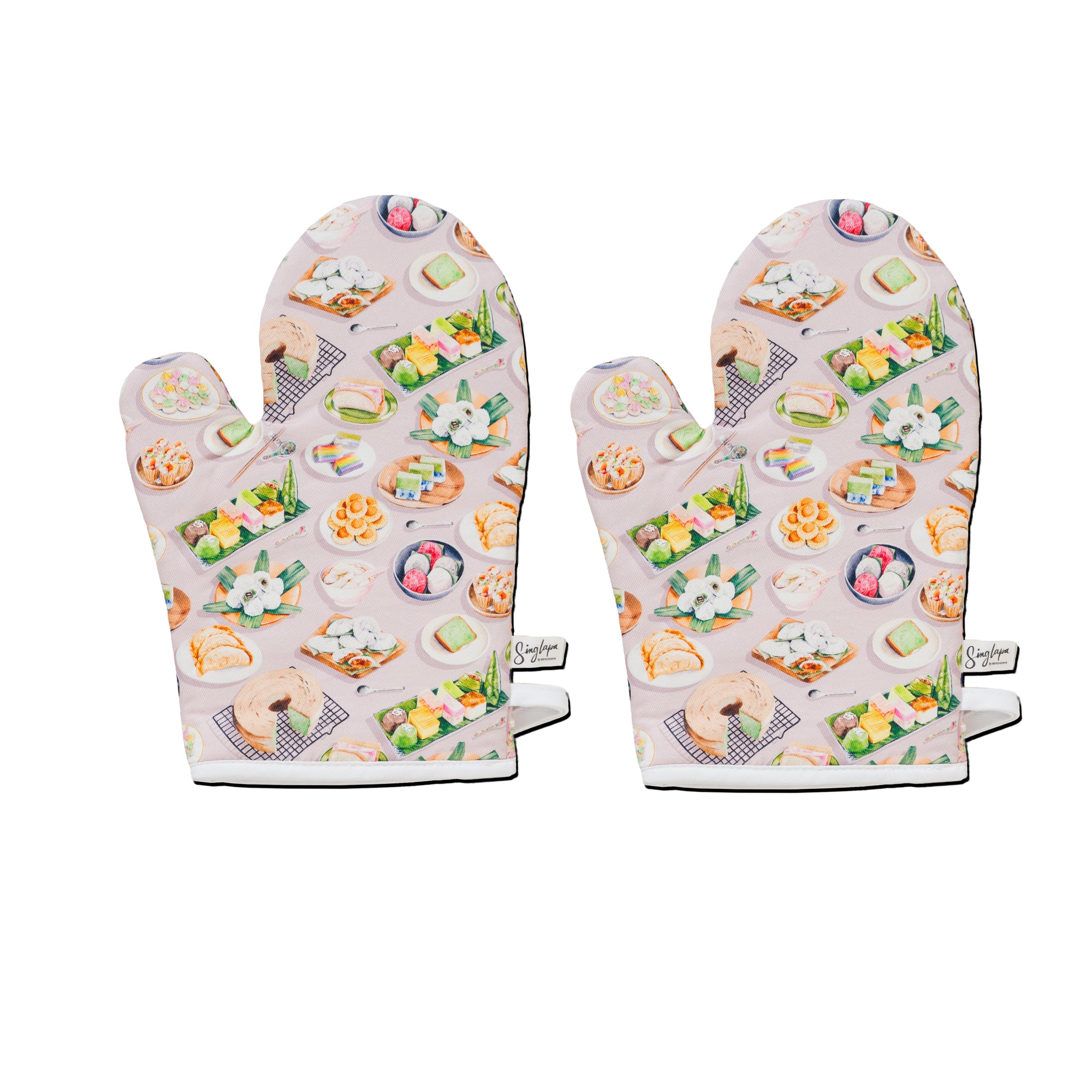 Singapore Snacks Oven Mitts