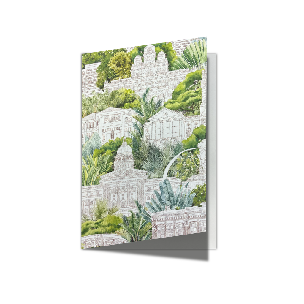 Garden City Greeting Card