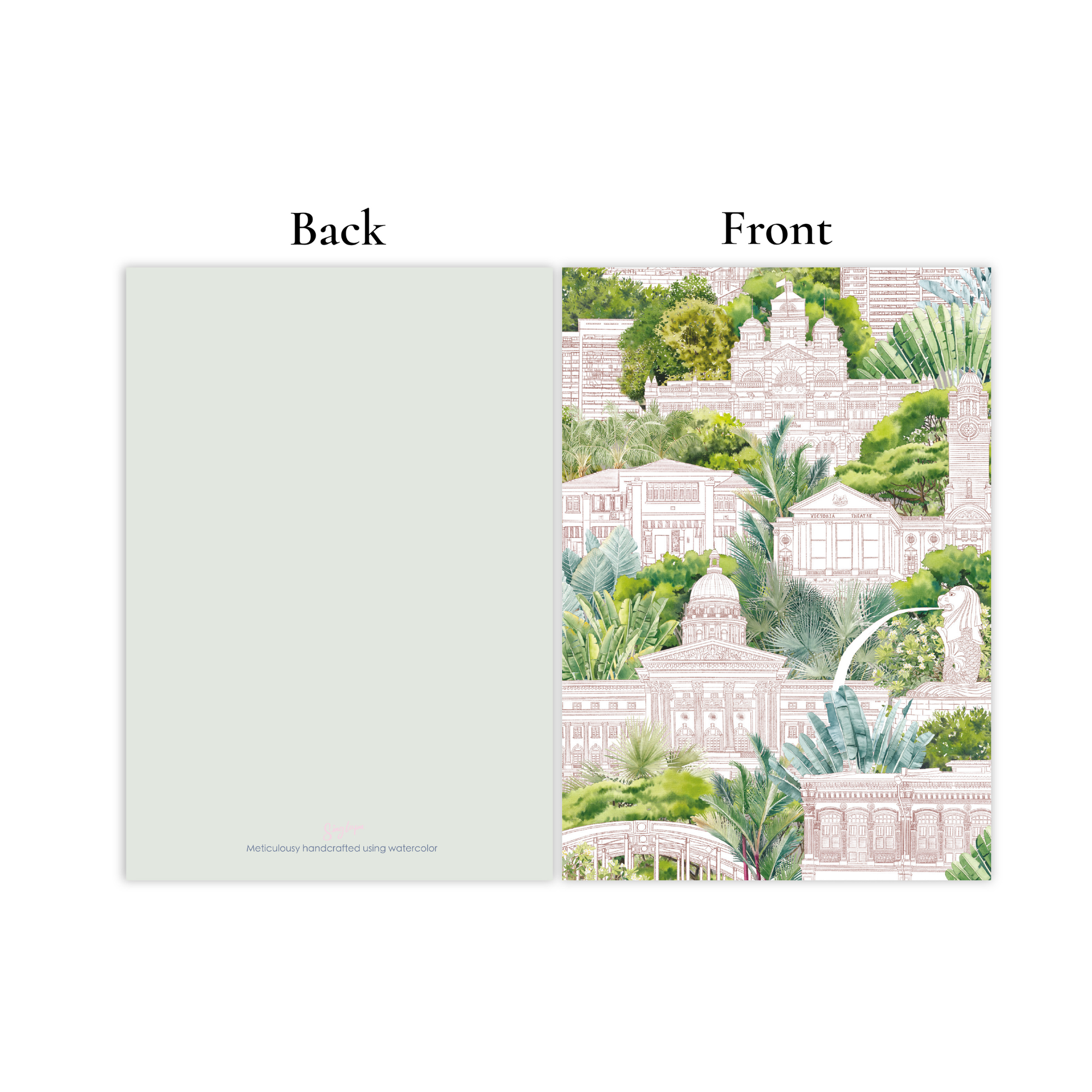 Garden City Greeting Card