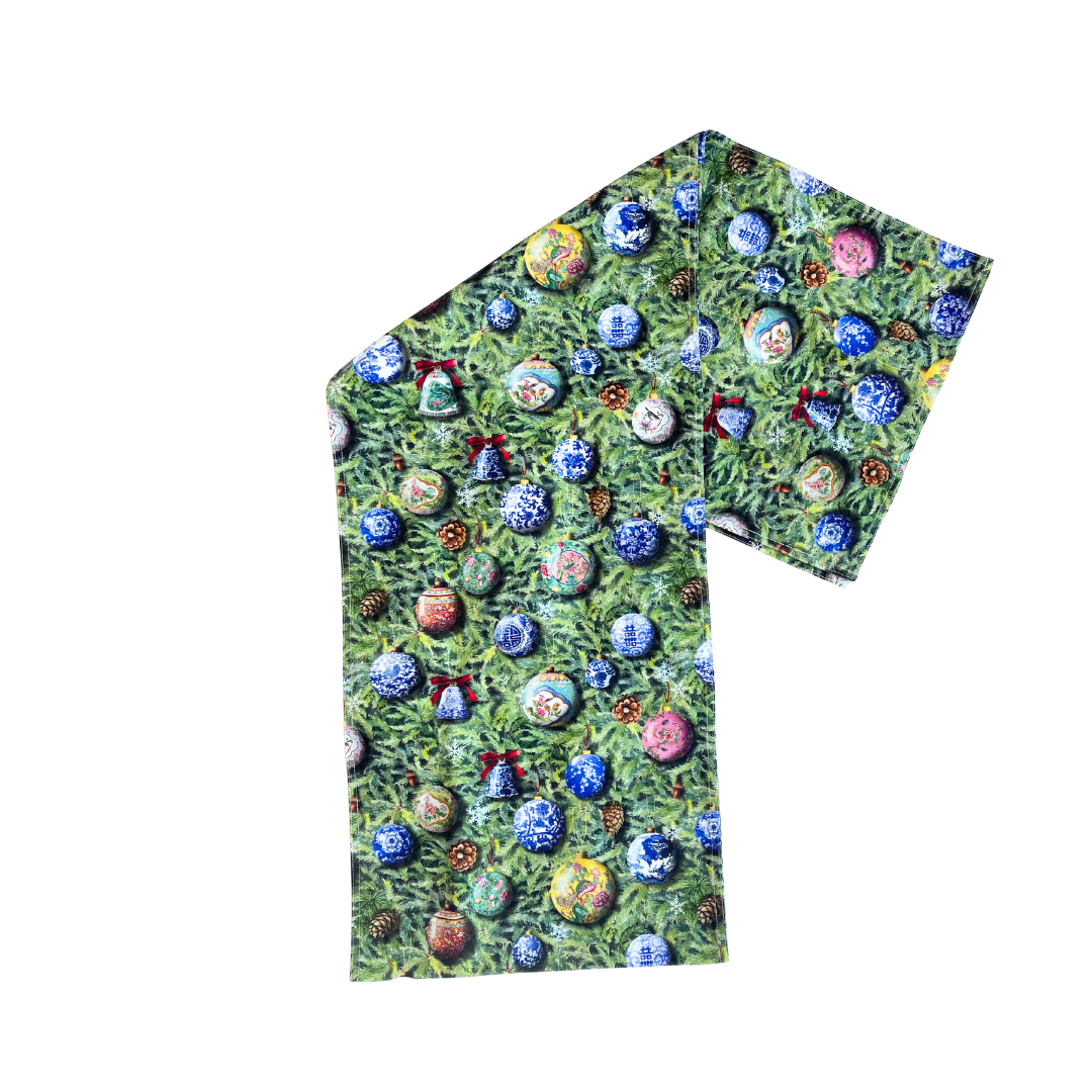 Peranakan Ornaments Table Runner