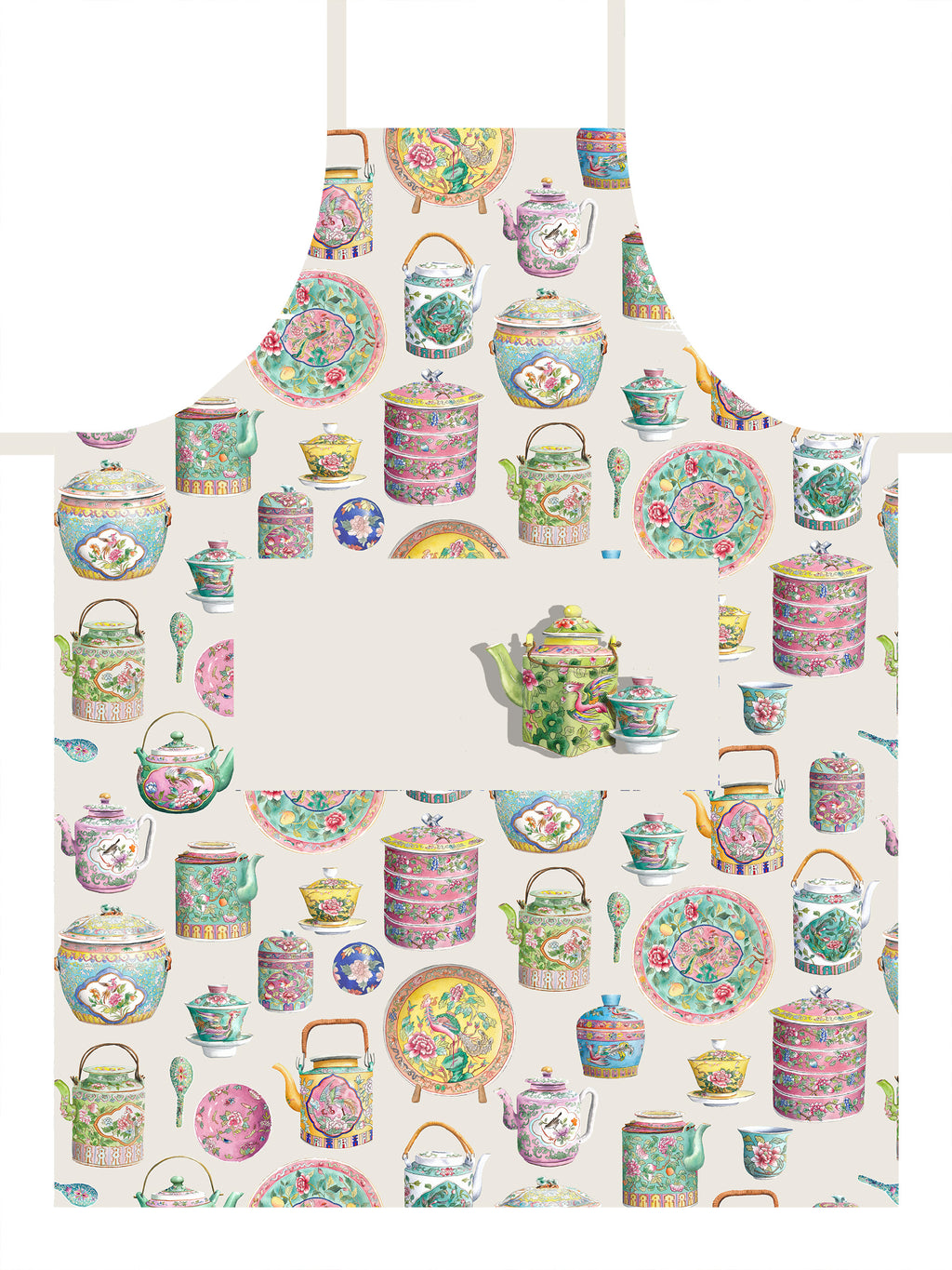 Peranakan Porcelain Apron