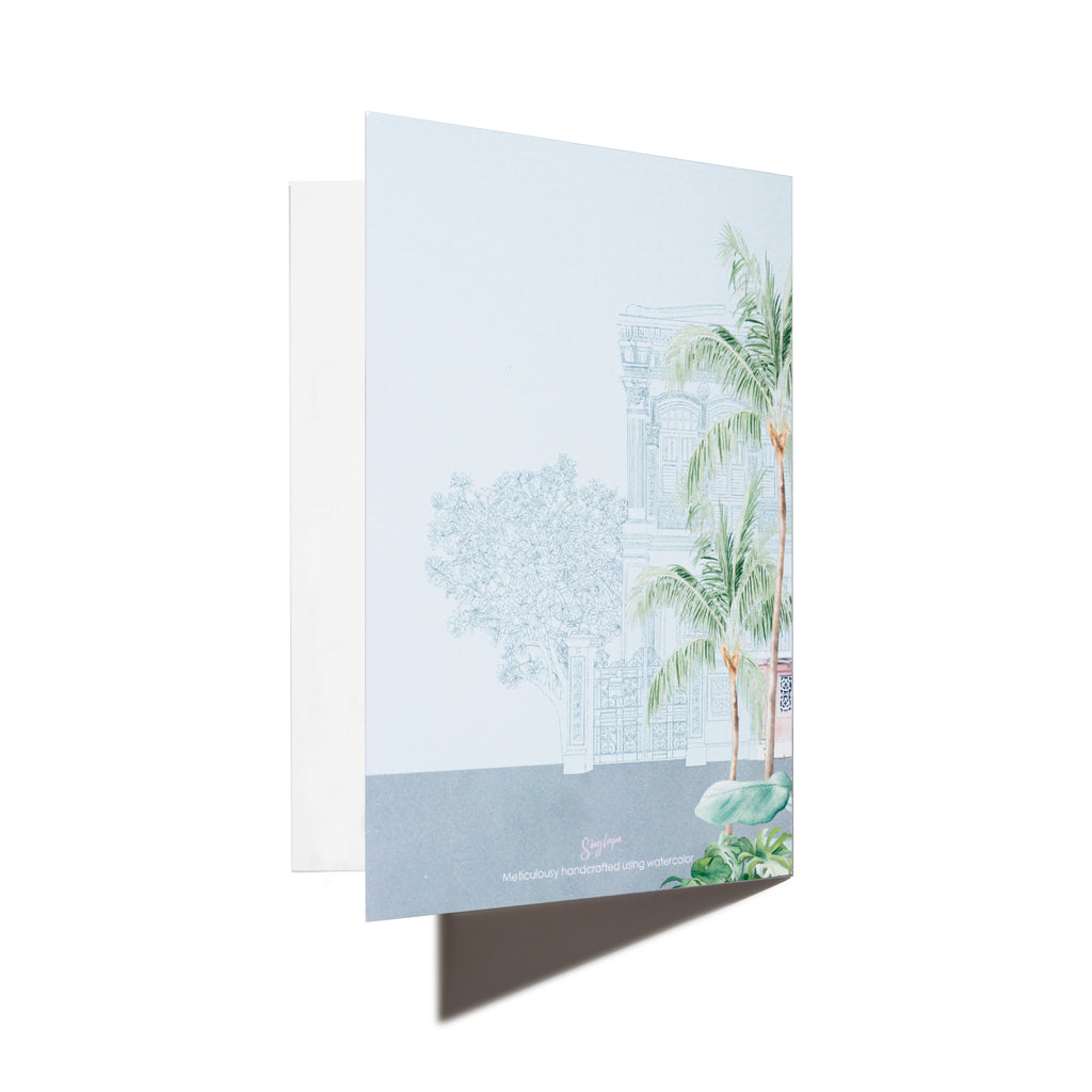 Peranakan Shophouse Greeting Card