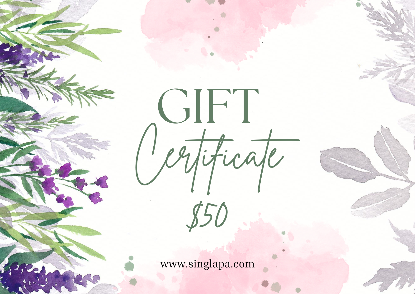 Singlapa e-Gift Card