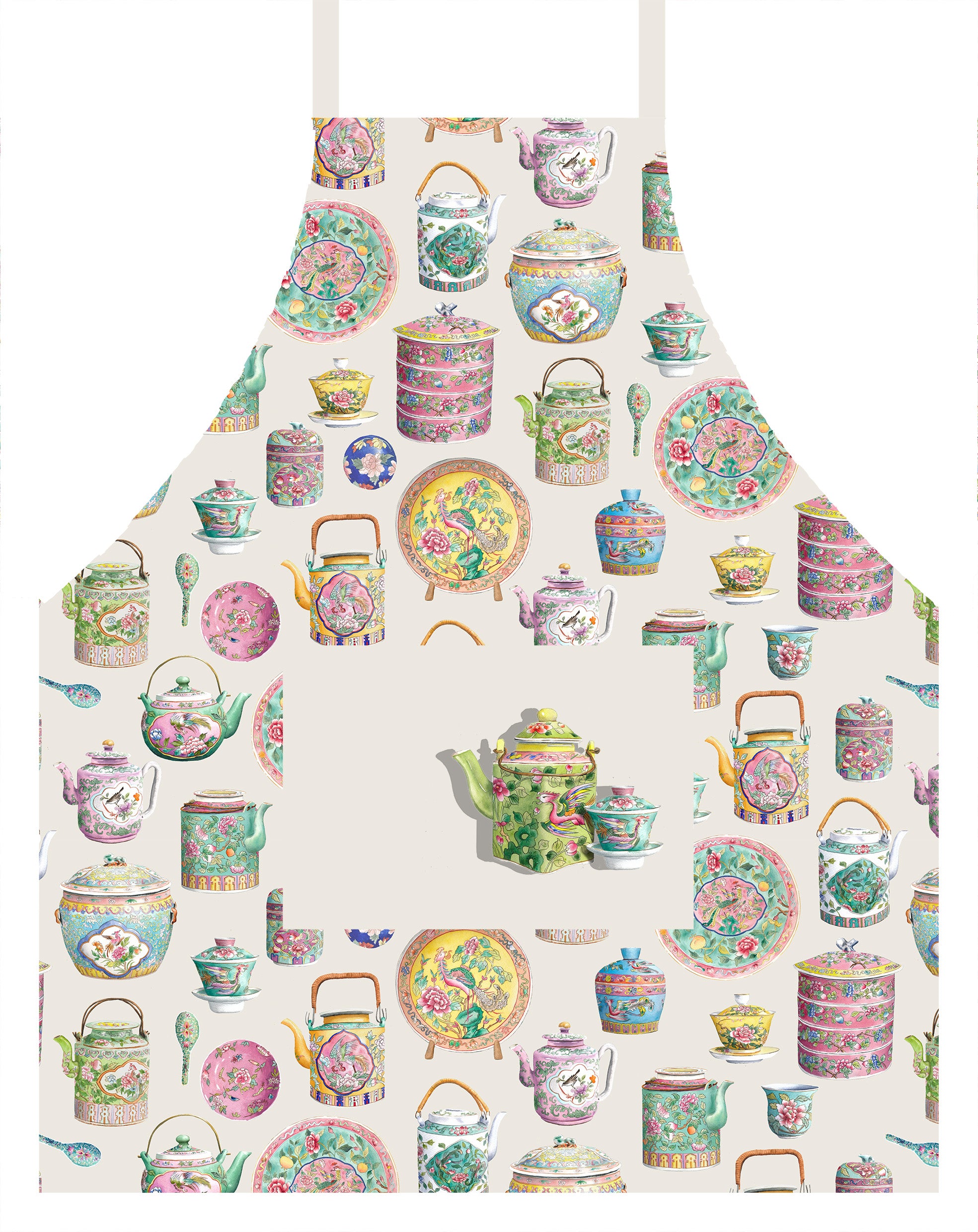 Peranakan Porcelain Children Apron