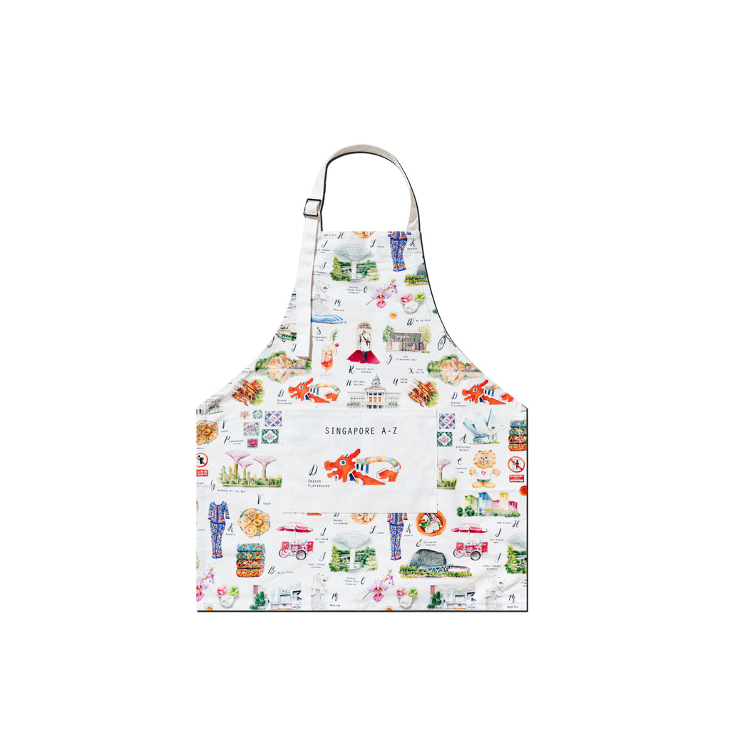 Singapore A-Z Children Apron