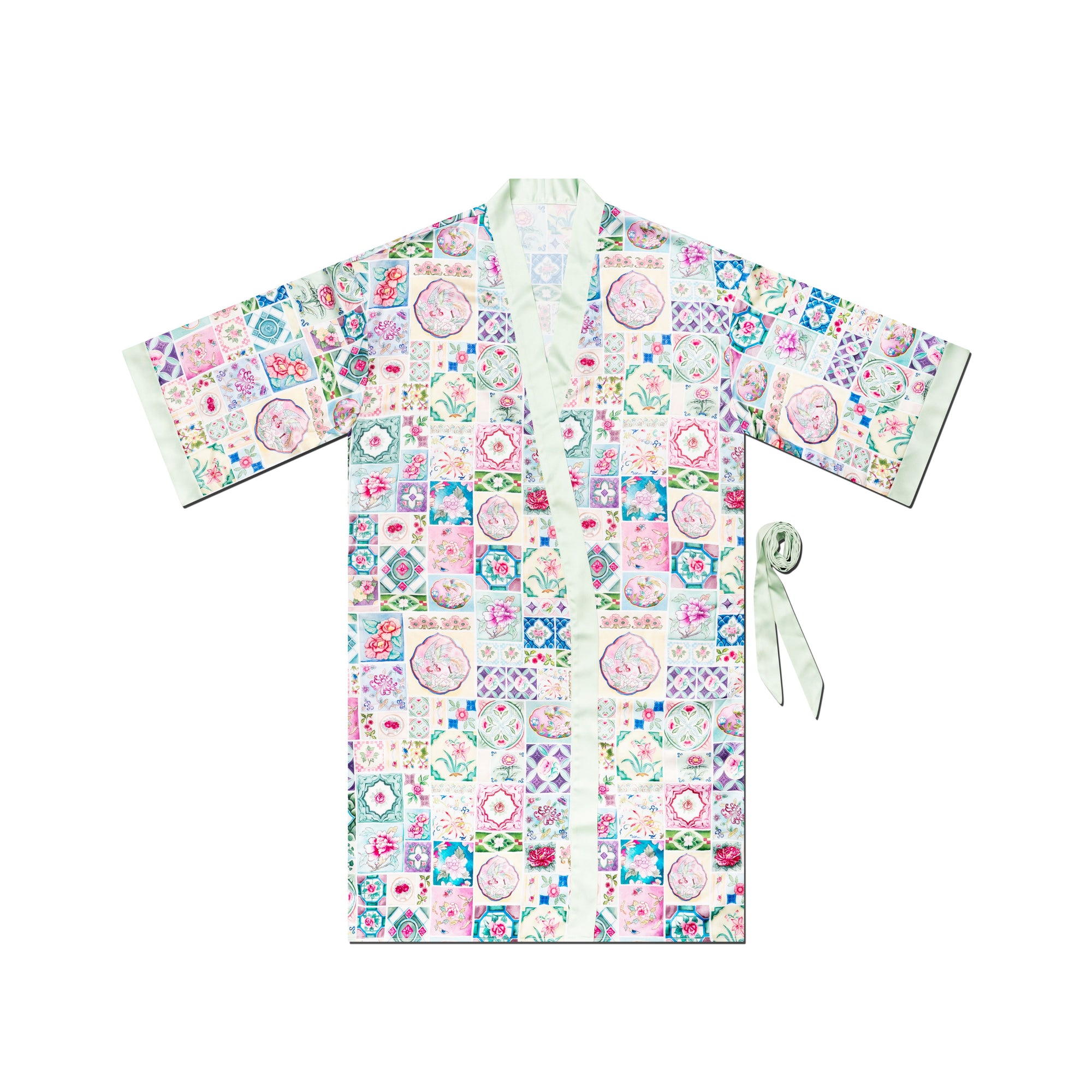 Peranakan Tiles Kimono