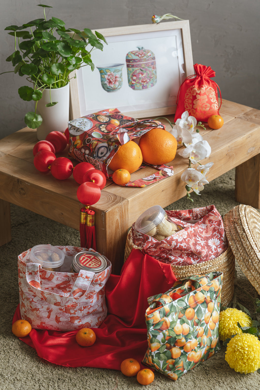 "Kum" Orange Tree Orange Bag