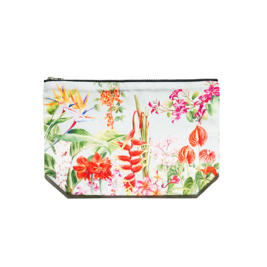 Tropical Flowers Pouch